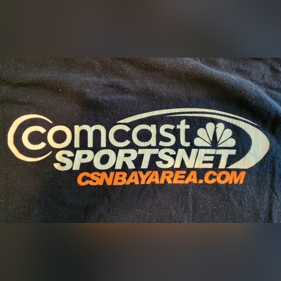 San Francisco Giants Shirt Mens XL Authentic Fans CSNBAYAREA Comcast Sportsnet - Picture 4 of 10